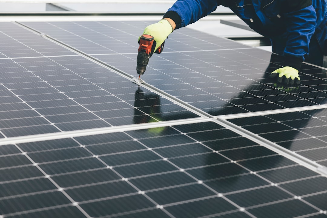 our-stories Installing renewable power generation solar panels